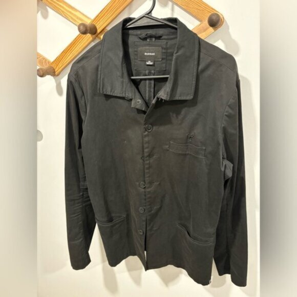 RUDSAK MENS 100% COTTON SUPER SOFT BUTTON UP SHIRT - Picture 2 of 13